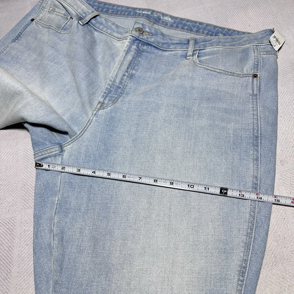 NEW Old Navy High Rise Vintage Cropped Flare Jeans Womens Size 20 Light Wash NWT